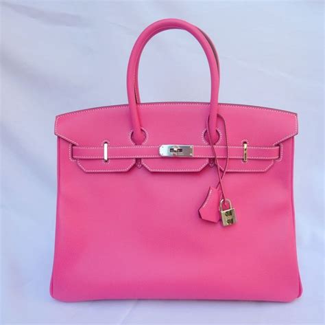 hermes 35cm birkin hot pink|hermes birkin vintage.